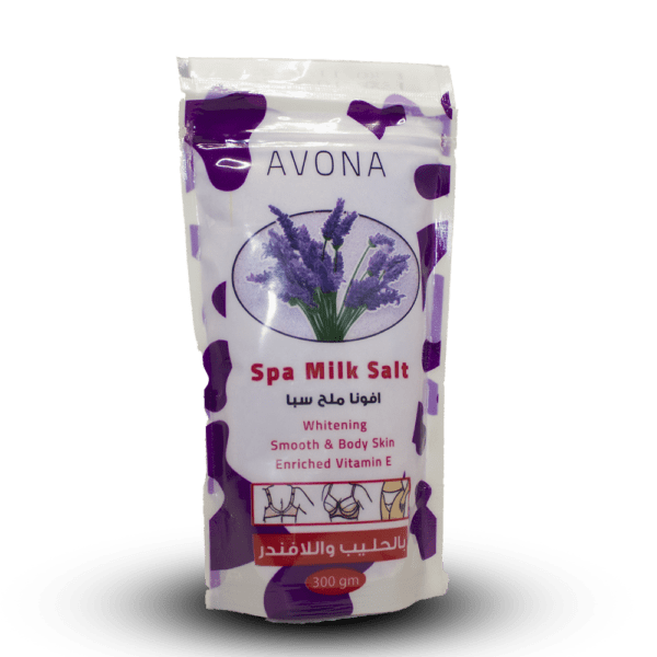 Lavander & Milk Spa Milk Salt Body Care 300 g - AVONA