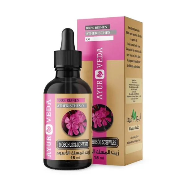 زيت المسك الاسود زيت طبيعي 15 ملى - ايروفيدا