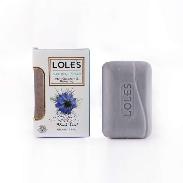 صابونة طبيعية بالبذور السوداء صابون طبيعي 150 جرام - لوليز