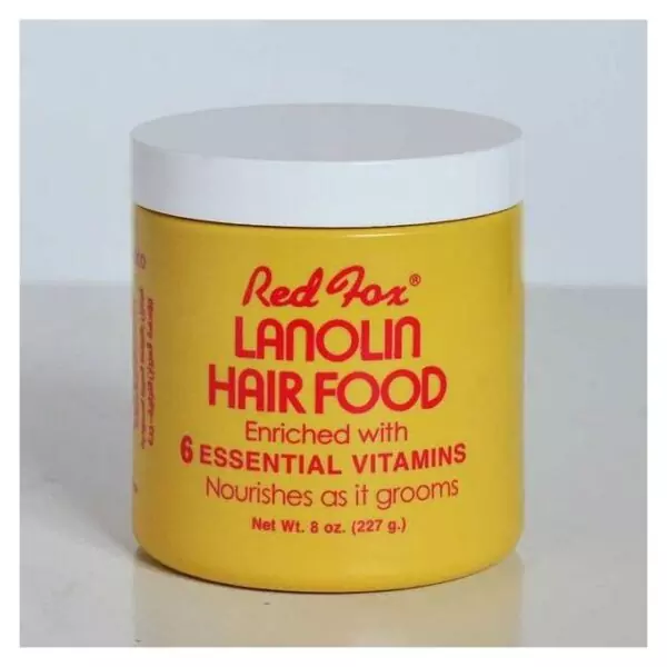 لانو لين هير فوود مع 6 فيتامينات أساسية كريم للشعر 227 جرام - رد فوكس